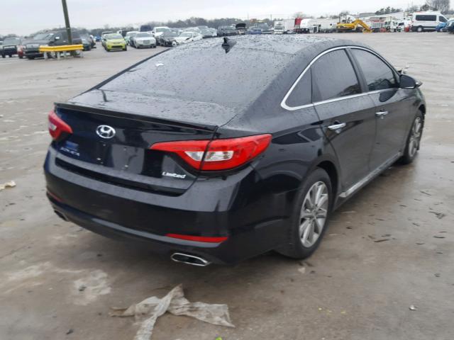 5NPE34AF4HH462891 - 2017 HYUNDAI SONATA SPO BLACK photo 4