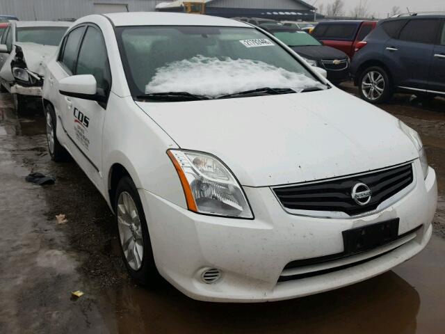 3N1AB6AP8CL664229 - 2012 NISSAN SENTRA 2.0 WHITE photo 1