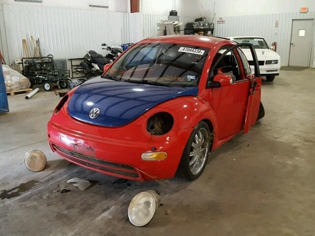 3VWBK31C34M418890 - 2004 VOLKSWAGEN NEW BEETLE Qırmızı foto 2