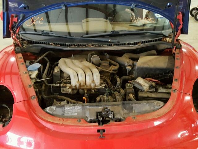 3VWBK31C34M418890 - 2004 VOLKSWAGEN NEW BEETLE Qırmızı foto 7