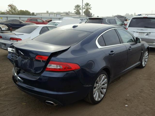 SAJWA06B59HR36213 - 2009 JAGUAR XF PREMIUM BLUE photo 4