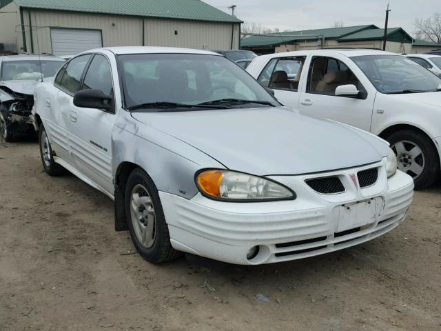 1G2NF52T2YC548072 - 2000 PONTIAC GRAND AM S WHITE photo 1