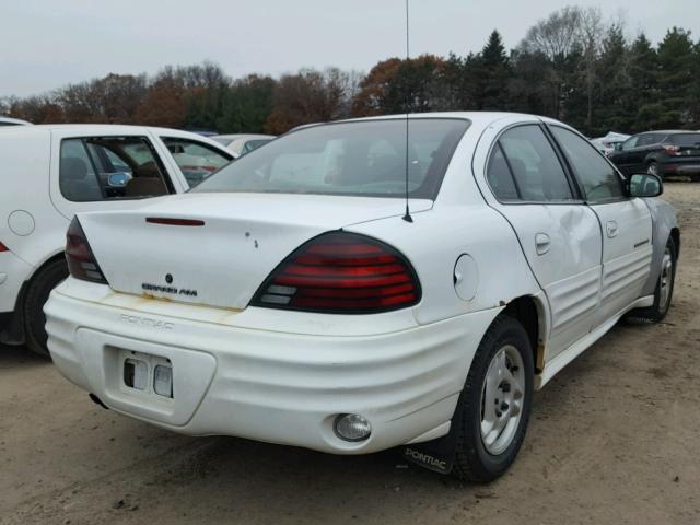 1G2NF52T2YC548072 - 2000 PONTIAC GRAND AM S WHITE photo 4