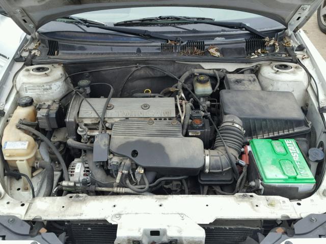 1G2NF52T2YC548072 - 2000 PONTIAC GRAND AM S WHITE photo 7