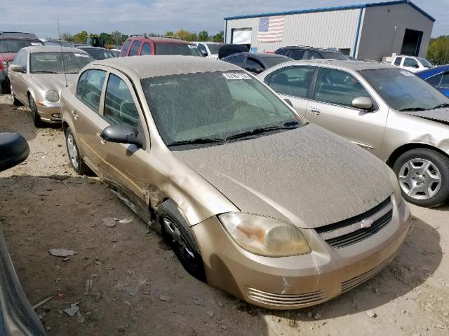 1G1AK52F557606978 - 2005 CHEVROLET COBALT GOLD photo 1