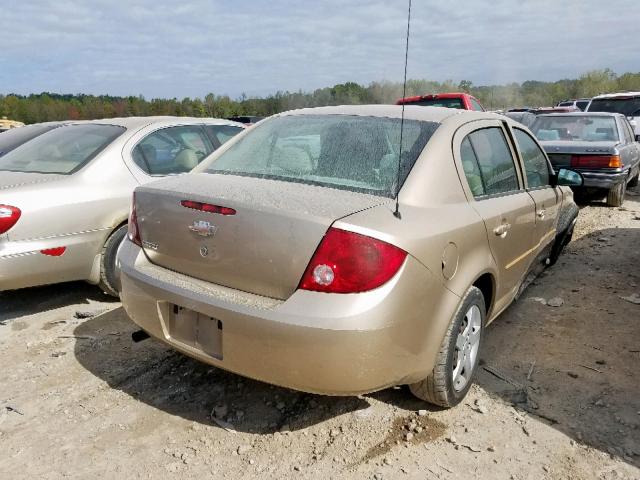 1G1AK52F557606978 - 2005 CHEVROLET COBALT GOLD photo 6