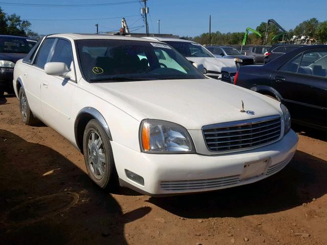 1G6KD54Y45U124219 - 2005 CADILLAC DEVILLE WHITE photo 1