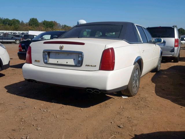 1G6KD54Y45U124219 - 2005 CADILLAC DEVILLE WHITE photo 4