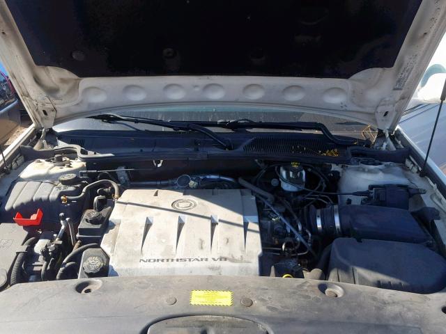 1G6KD54Y45U124219 - 2005 CADILLAC DEVILLE WHITE photo 7