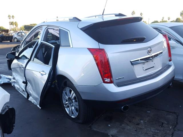 3GYFNAEY1BS678634 - 2011 CADILLAC SRX LUXURY SILVER photo 3