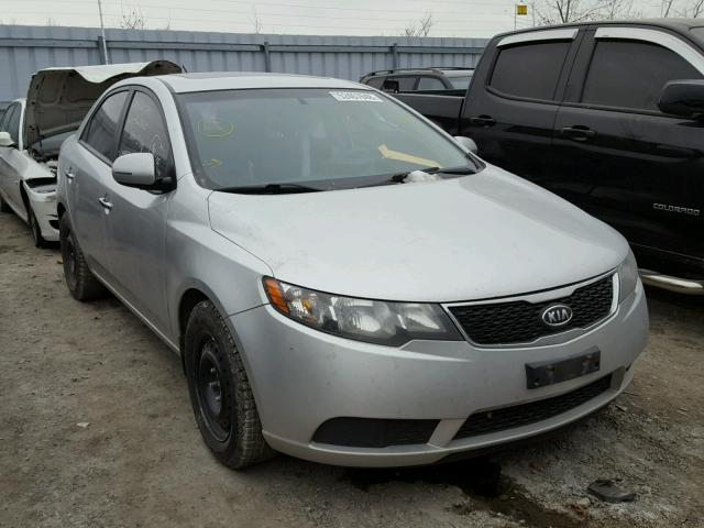 KNAFU4A26C5530855 - 2012 KIA FORTE EX SILVER photo 1