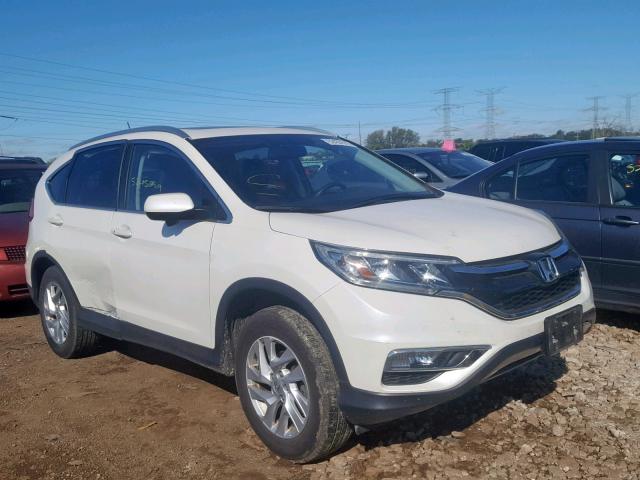 5J6RM4H70GL011135 - 2016 HONDA CR-V EXL WHITE photo 1