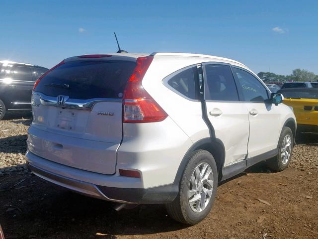 5J6RM4H70GL011135 - 2016 HONDA CR-V EXL WHITE photo 4