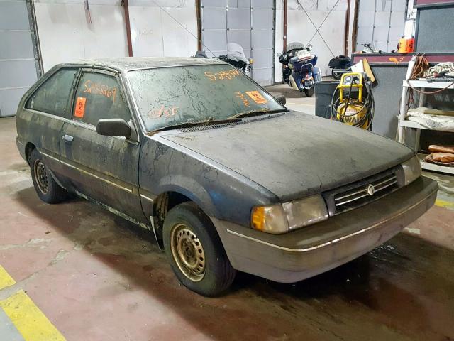 3MABM115XJR615766 - 1988 MERCURY TRACER BLACK photo 1