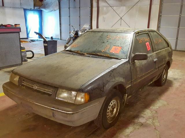 3MABM115XJR615766 - 1988 MERCURY TRACER BLACK photo 2