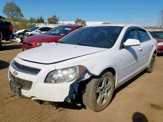 1G1ZC5EB0AF249511 - 2010 CHEVROLET MALIBU 1LT 白色 照片 2