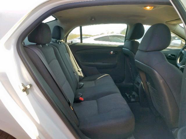 1G1ZC5EB0AF249511 - 2010 CHEVROLET MALIBU 1LT 白色 照片 6