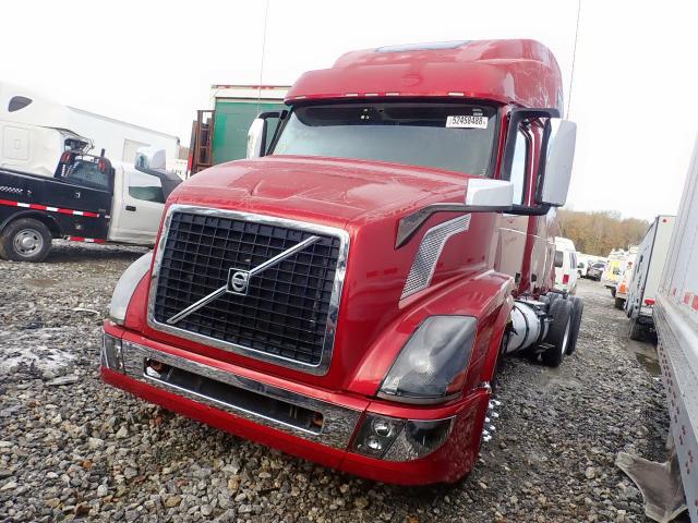 4V4NC9EH0GN952501 - 2016 VOLVO VN VNL RED photo 2