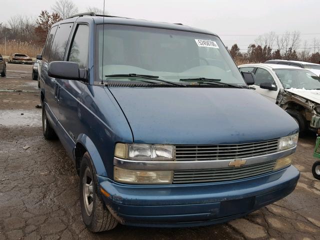 1GNDM19X42B121902 - 2002 CHEVROLET ASTRO BLUE photo 1