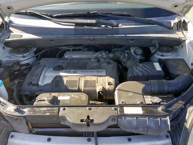 KM8JM12B55U071459 - 2005 HYUNDAI TUCSON GL GRAY photo 7