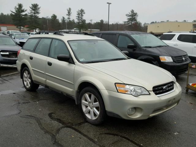 4S4BP61C767325398 - 2006 SUBARU LEGACY OUT BEIGE photo 1