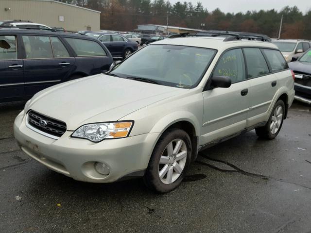 4S4BP61C767325398 - 2006 SUBARU LEGACY OUT BEIGE photo 2