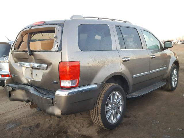 1A8HW58207F545197 - 2007 CHRYSLER ASPEN LIMI BEIGE photo 4