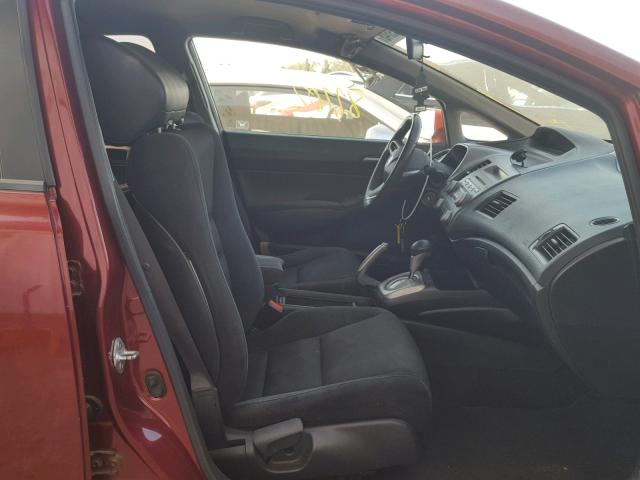 2HGFA1F63BH511100 - 2011 HONDA CIVIC LX-S Qırmızı foto 5