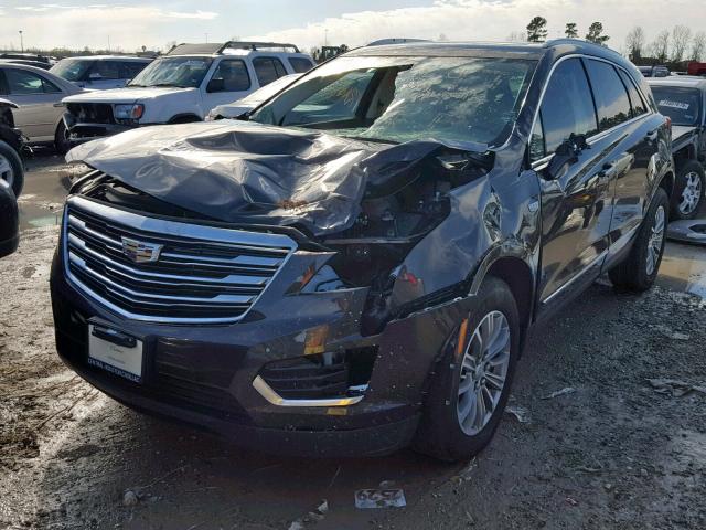 1GYKNCRS8JZ112035 - 2018 CADILLAC XT5 LUXURY BLACK photo 2