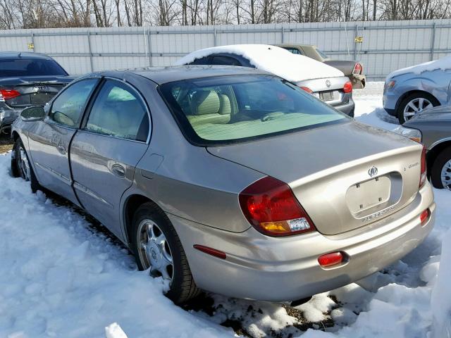 1G3GS64C924199643 - 2002 OLDSMOBILE AURORA 4.0 BEIGE photo 3