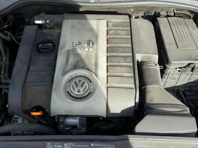 WVWDA71F27V004039 - 2007 VOLKSWAGEN EOS 2.0T S BLACK photo 7