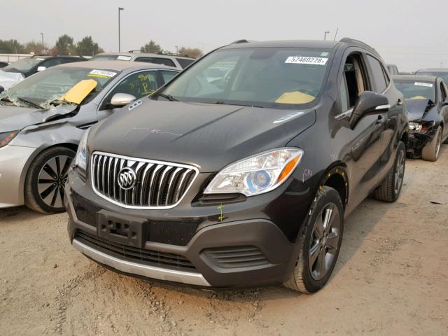 KL4CJASBXEB659353 - 2014 BUICK ENCORE BLACK photo 2