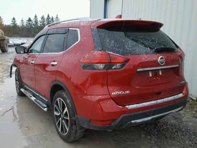 5N1AT2MV2HC868083 - 2017 NISSAN ROGUE SV RED photo 3