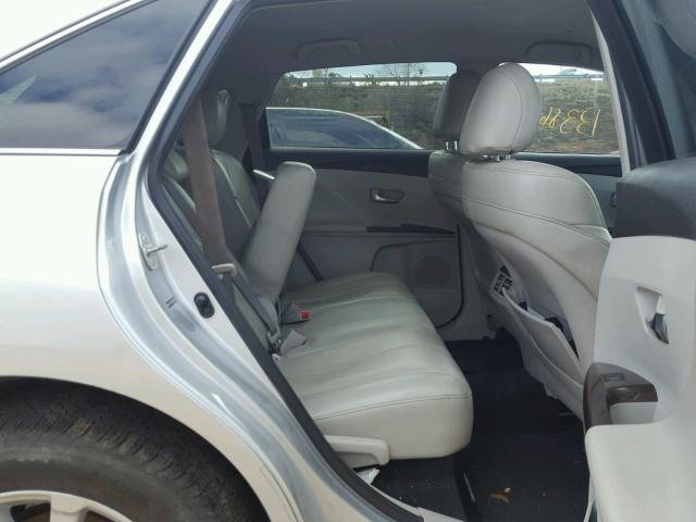 4T3BE11A59U007056 - 2009 TOYOTA VENZA BASE SILVER photo 6