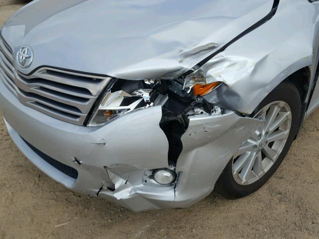 4T3BE11A59U007056 - 2009 TOYOTA VENZA BASE SILVER photo 9