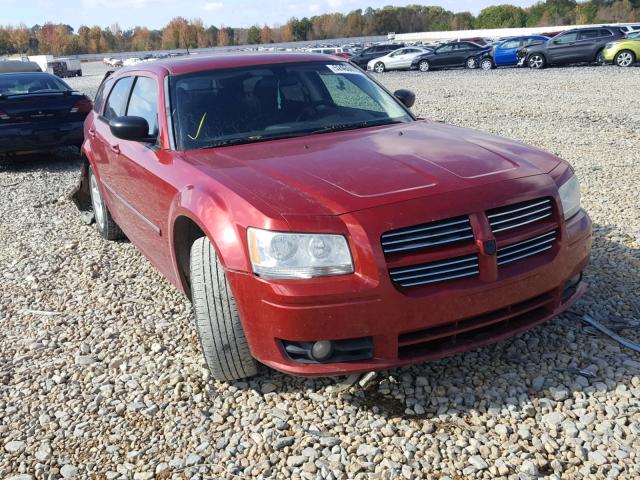 2D4FV37V08H188236 - 2008 DODGE MAGNUM SXT RED photo 1