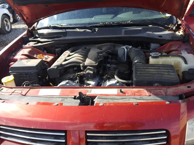 2D4FV37V08H188236 - 2008 DODGE MAGNUM SXT RED photo 7