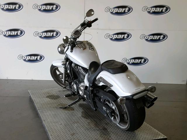 JYAVP33Y8DA000702 - 2013 YAMAHA XVS1300 CU WHITE photo 3