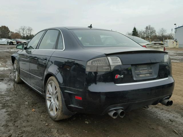 WAUGL78E67A034282 - 2007 AUDI NEW S4 QUA BLACK photo 3