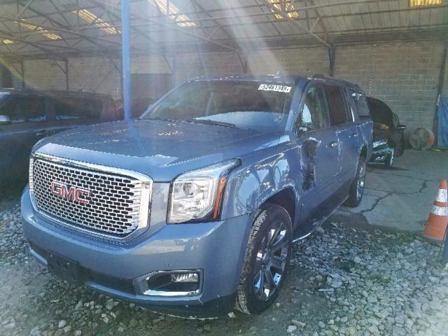 1GKS2JKJXFR747077 - 2015 GMC YUKON XL D BLUE photo 2