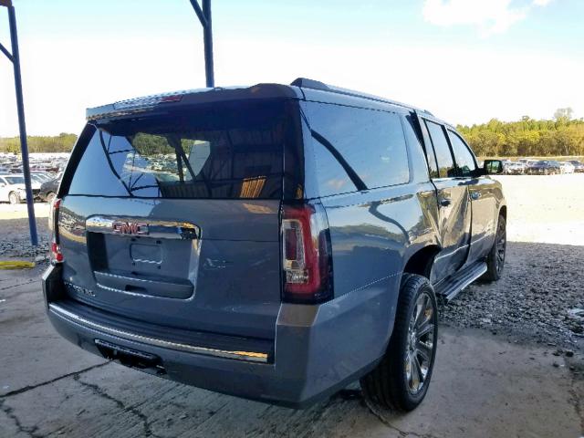 1GKS2JKJXFR747077 - 2015 GMC YUKON XL D BLUE photo 4