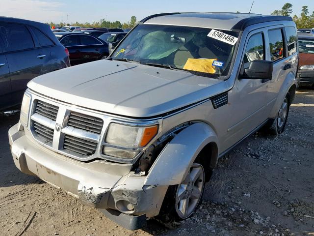 1D8GT28K29W532871 - 2009 DODGE NITRO SE SILVER photo 2