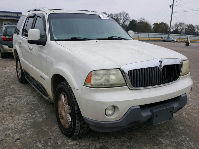 5LMEU68H93ZJ02302 - 2003 LINCOLN AVIATOR 白色 照片 1