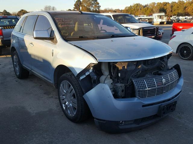 2LMDU88C18BJ14294 - 2008 LINCOLN MKX BLUE photo 1