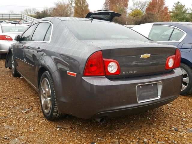 1G1ZD5E14BF297664 - 2011 CHEVROLET MALIBU 2LT GRAY photo 3