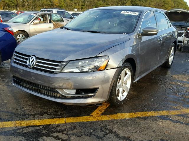 1VWAS7A37FC103873 - 2015 VOLKSWAGEN PASSAT S GRAY photo 2