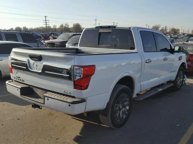 1N6AA1E57HN504634 - 2017 NISSAN TITAN SV WHITE photo 4