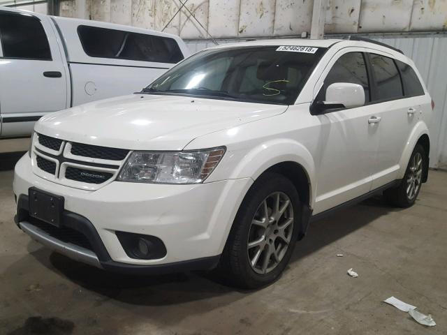 3C4PDDEG9CT228991 - 2012 DODGE JOURNEY R/ WHITE photo 2