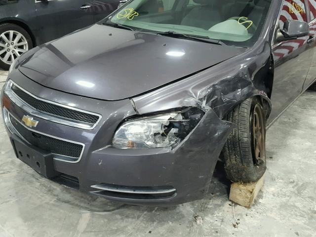 1G1ZC5EB6A4140241 - 2010 CHEVROLET MALIBU 1LT 灰色 照片 9