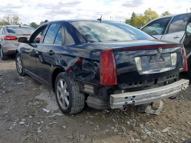 1G6DW677850173670 - 2005 CADILLAC STS BLACK photo 3